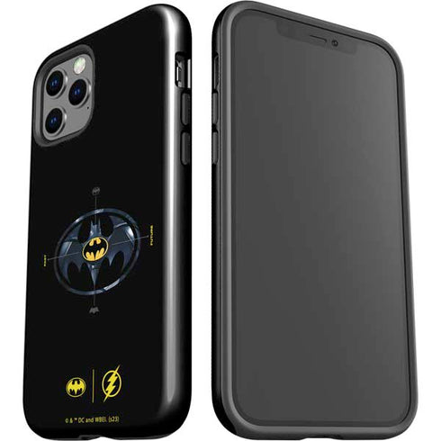 DC Comics The Flash Movie: Batman Multiverse Logos iPhone 12 Pro Impact Case