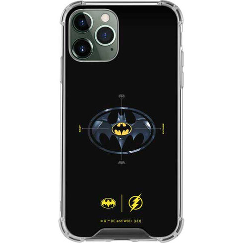 DC Comics The Flash Movie: Batman Multiverse Logos iPhone 12 Pro Max Clear Case