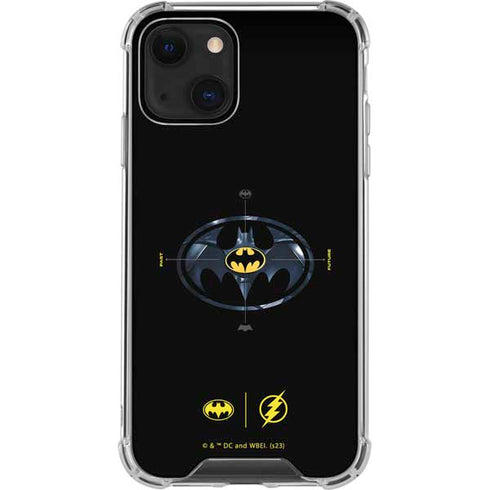 DC Comics The Flash Movie: Batman Multiverse Logos iPhone 13 Clear Case