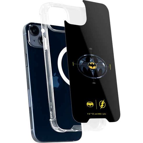 DC Comics The Flash Movie: Batman Multiverse Logos iPhone 13 MagSafe Case