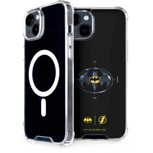 DC Comics The Flash Movie: Batman Multiverse Logos iPhone 13 MagSafe Case