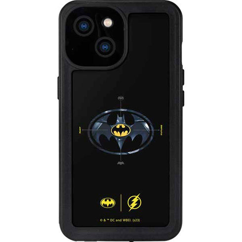 DC Comics The Flash Movie: Batman Multiverse Logos iPhone 13 Mini Waterproof Case