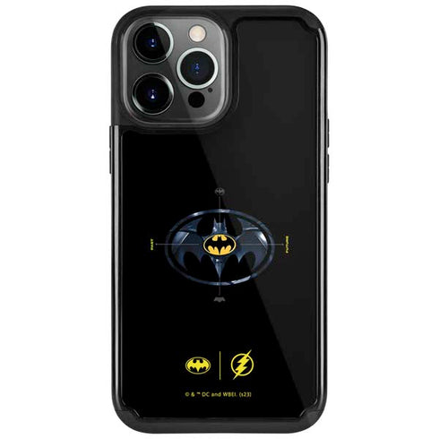 DC Comics The Flash Movie: Batman Multiverse Logos iPhone Cases