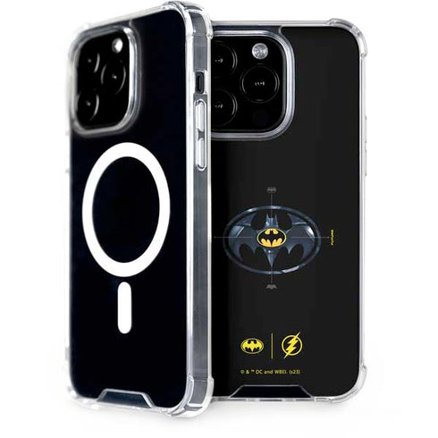 DC Comics The Flash Movie: Batman Multiverse Logos iPhone Cases