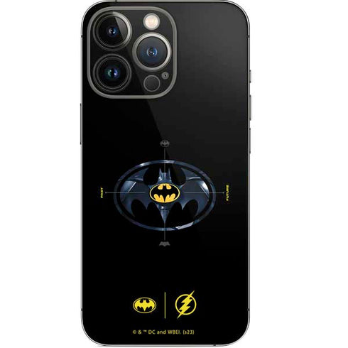 DC Comics The Flash Movie: Batman Multiverse Logos iPhone 14 Pro Skin