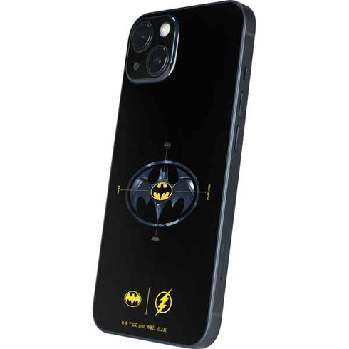 DC Comics The Flash Movie: Batman Multiverse Logos iPhone 15 Skin