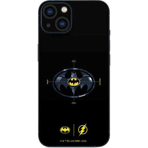 DC Comics The Flash Movie: Batman Multiverse Logos iPhone 15 Skin