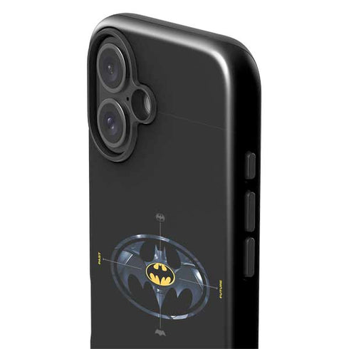 DC Comics The Flash Movie: Batman Multiverse Logos iPhone 16 Impact Case