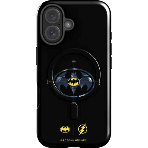 DC Comics The Flash Movie: Batman Multiverse Logos iPhone 16 Magsafe Impact Case