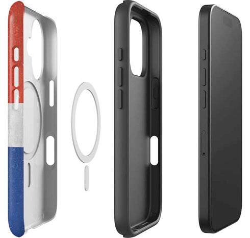 DC Comics The Flash Movie: Batman Multiverse Logos iPhone 16 Magsafe Impact Case