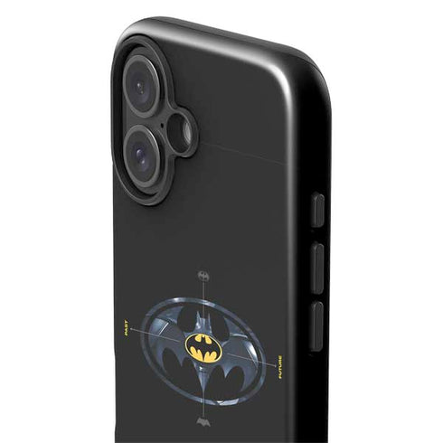 DC Comics The Flash Movie: Batman Multiverse Logos iPhone 16 Plus Impact Case