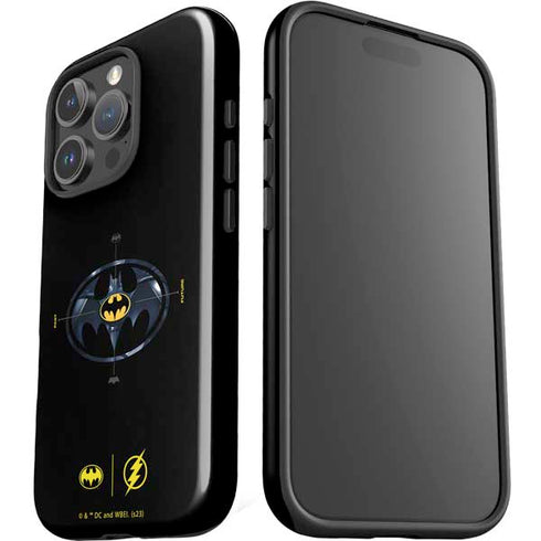DC Comics The Flash Movie: Batman Multiverse Logos iPhone 16 Pro Impact Case