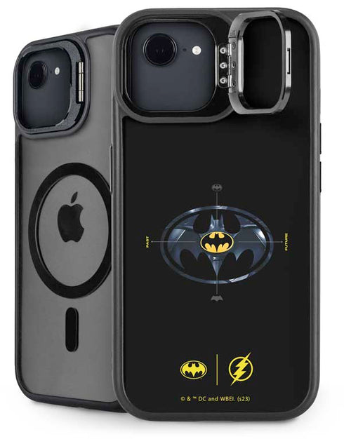 DC Comics The Flash Movie: Batman Multiverse Logos iPhone 16e Kickstand Case