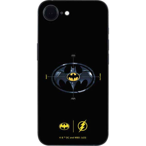 DC Comics The Flash Movie: Batman Multiverse Logos iPhone 16e Skin