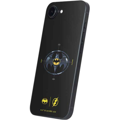 DC Comics The Flash Movie: Batman Multiverse Logos iPhone 16e Skin