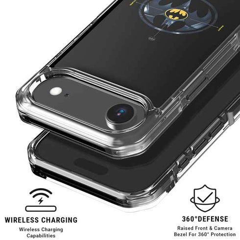 DC Comics The Flash Movie: Batman Multiverse Logos iPhone 17 Air Clear Case