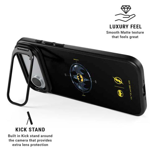 DC Comics The Flash Movie: Batman Multiverse Logos iPhone 17 Air Kickstand Case
