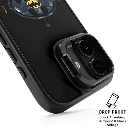DC Comics The Flash Movie: Batman Multiverse Logos iPhone 17 Kickstand Case