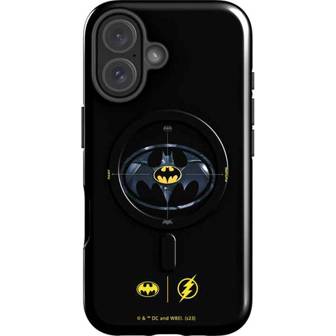 DC Comics The Flash Movie: Batman Multiverse Logos iPhone 17 Magsafe Impact Case