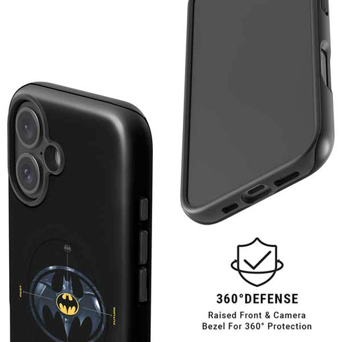 DC Comics The Flash Movie: Batman Multiverse Logos iPhone 17 Magsafe Impact Case