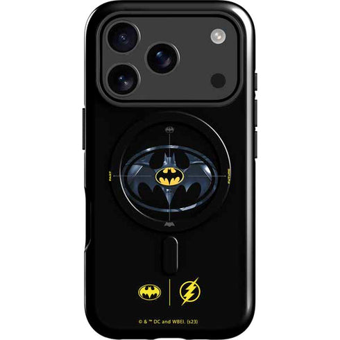 DC Comics The Flash Movie: Batman Multiverse Logos iPhone 17 Pro Max Magsafe Impact Case
