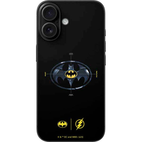 DC Comics The Flash Movie: Batman Multiverse Logos iPhone 17 Skin