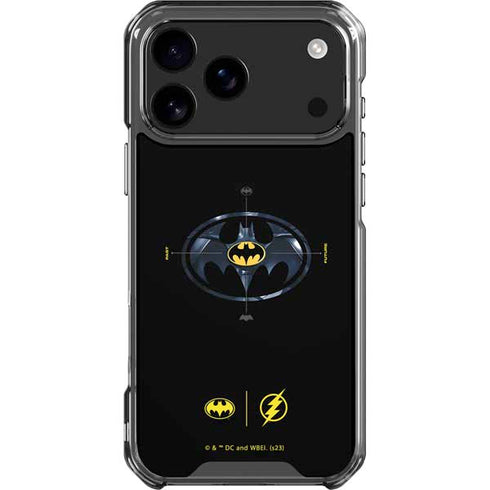 DC Comics The Flash Movie: Batman Multiverse Logos iPhone 18 Pro Max Clear Case