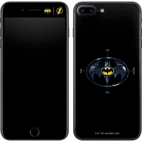 DC Comics The Flash Movie: Batman Multiverse Logos iPhone 8 Plus Skin