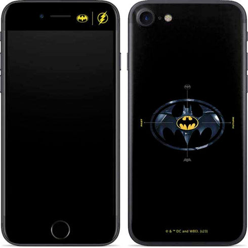 DC Comics The Flash Movie: Batman Multiverse Logos iPhone 8 Skin