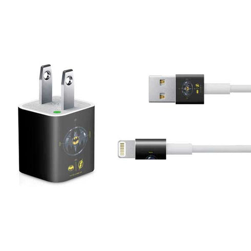 DC Comics The Flash Movie: Batman Multiverse Logos iPhone Charger (5W USB) Skin