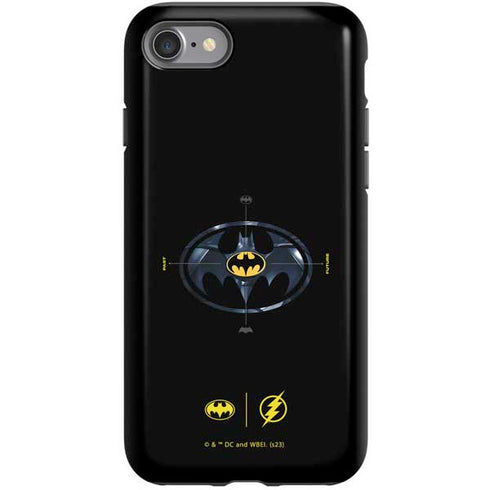 DC Comics The Flash Movie: Batman Multiverse Logos iPhone SE (2nd & 3rd Gen) Pro Case