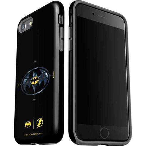 DC Comics The Flash Movie: Batman Multiverse Logos iPhone SE (2nd & 3rd Gen) Pro Case