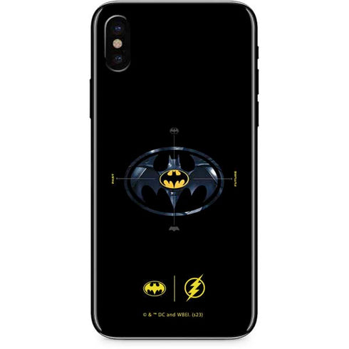 DC Comics The Flash Movie: Batman Multiverse Logos iPhone X Skin