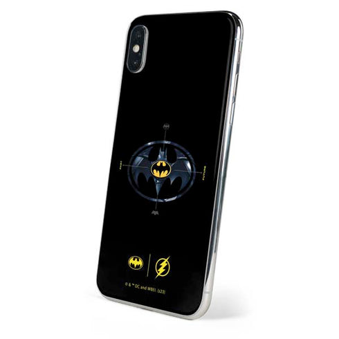 DC Comics The Flash Movie: Batman Multiverse Logos iPhone X Skin