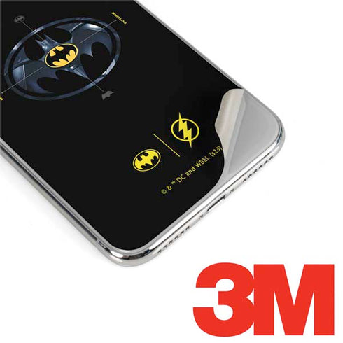 DC Comics The Flash Movie: Batman Multiverse Logos iPhone XS Max Skin
