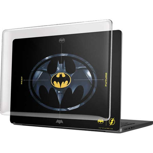 DC Comics The Flash Movie: Batman Multiverse Logos MacBook Pro 14in (2021-24) Case plus Skin