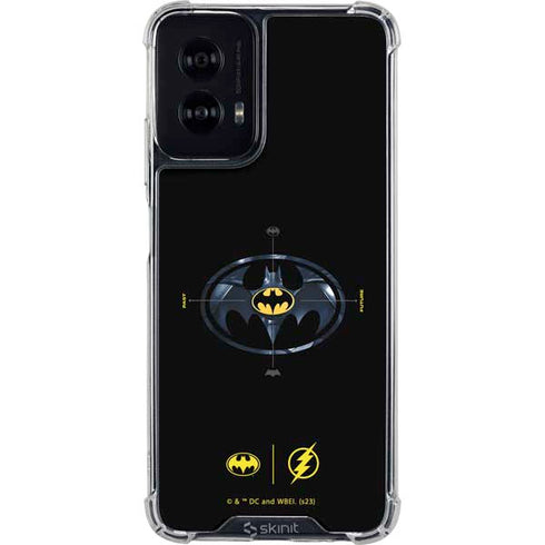 DC Comics The Flash Movie: Batman Multiverse Logos Moto G Power 5G (2024) Clear Case