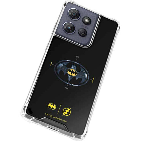 DC Comics The Flash Movie: Batman Multiverse Logos Moto G Power 5G (2025) Clear Case