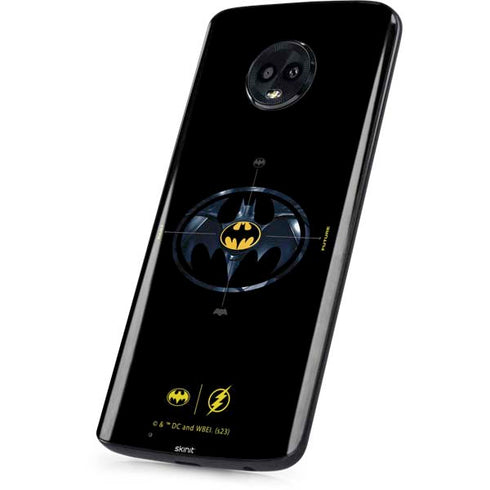 DC Comics The Flash Movie: Batman Multiverse Logos Moto G6 Skin