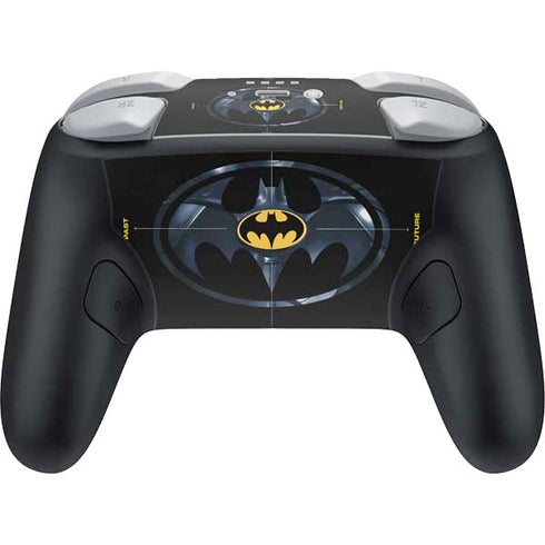 DC Comics The Flash Movie: Batman Multiverse Logos Nintendo Switch 2 (2025) Pro Controller Skin
