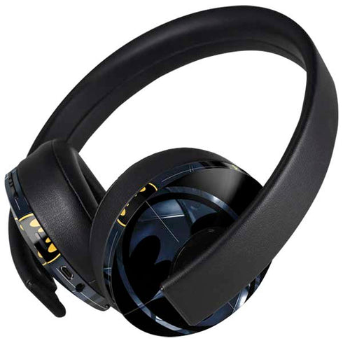 DC Comics The Flash Movie: Batman Multiverse Logos PlayStation 4 Gold Wireless Headset Skin