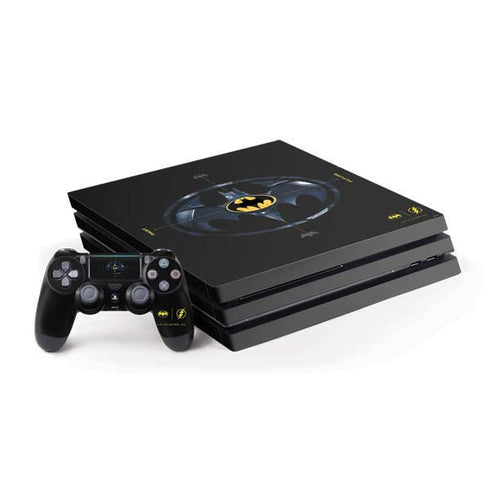 DC Comics The Flash Movie: Batman Multiverse Logos PS4 Pro Bundle Skin