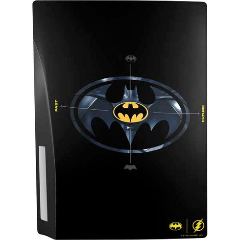 DC Comics The Flash Movie: Batman Multiverse Logos PS5 Bundle Skin