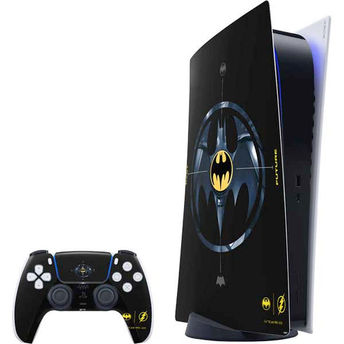 DC Comics The Flash Movie: Batman Multiverse Logos PS5 Digital Edition Bundle Skin