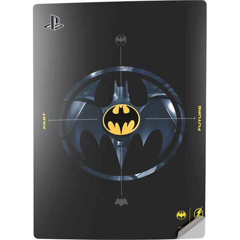 DC Comics The Flash Movie: Batman Multiverse Logos PS5 Digital Edition Console Skin