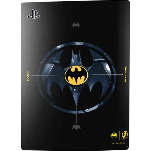 DC Comics The Flash Movie: Batman Multiverse Logos PS5 Digital Edition Console Skin