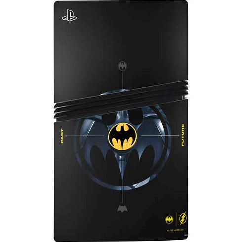 DC Comics The Flash Movie: Batman Multiverse Logos PS5 Pro Disk Bundle Skin