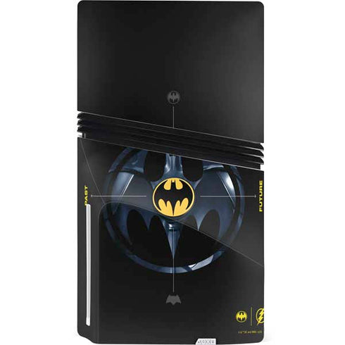 DC Comics The Flash Movie: Batman Multiverse Logos PS5 Pro Disk Bundle Skin