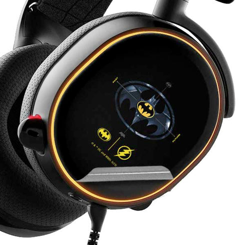 DC Comics The Flash Movie: Batman Multiverse Logos SteelSeries Arctis 3 Skin