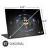DC Comics The Flash Movie: Batman Multiverse Logos Universal Laptop 11in (8.8 x 6.2in) Skin